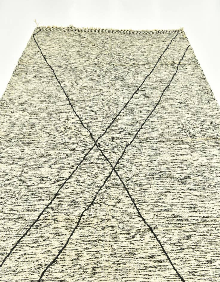 Detail image of  9' 1 x 13' 3  Hand Knotted Moroccan Wool Rug