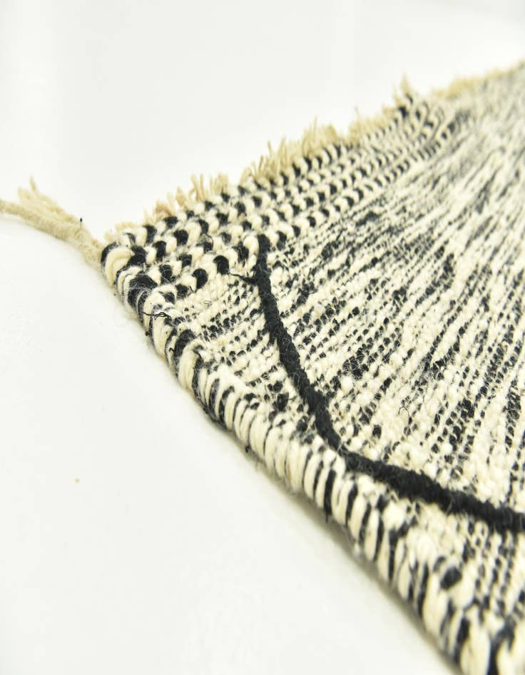 Detail image of  9' 1 x 13' 3  Hand Knotted Moroccan Wool Rug