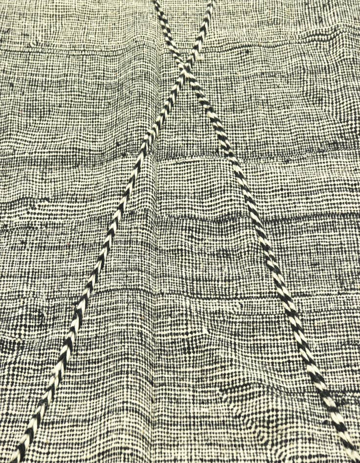 Detail image of  7' 1 x 12' 7  Hand Knotted Moroccan Wool Rug