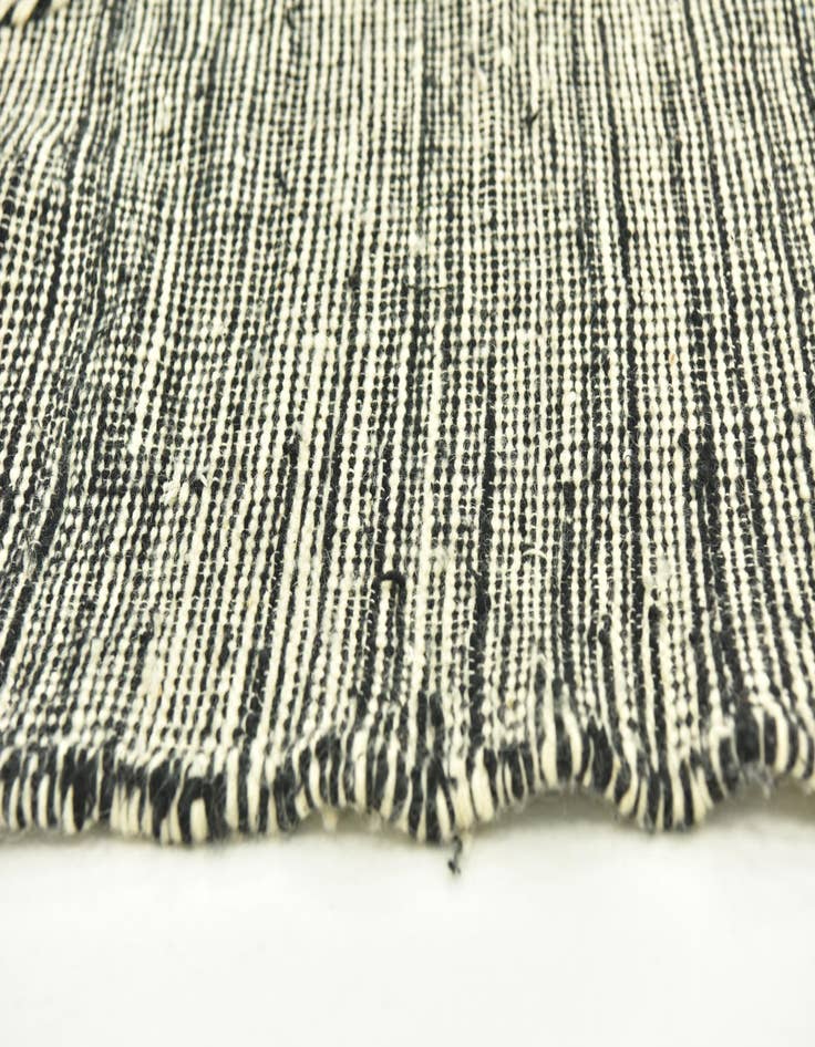 Detail image of  7' 1 x 12' 7  Hand Knotted Moroccan Wool Rug