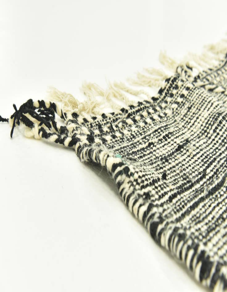 Detail image of  7' 1 x 12' 7  Hand Knotted Moroccan Wool Rug