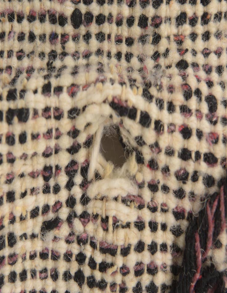 Detail image of  9' 7 x 13' 4  Hand Knotted Moroccan Wool Rug