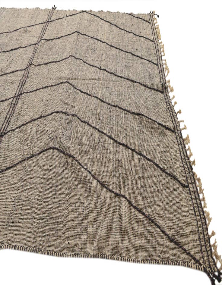 Detail image of  9' 7 x 13' 4  Hand Knotted Moroccan Wool Rug