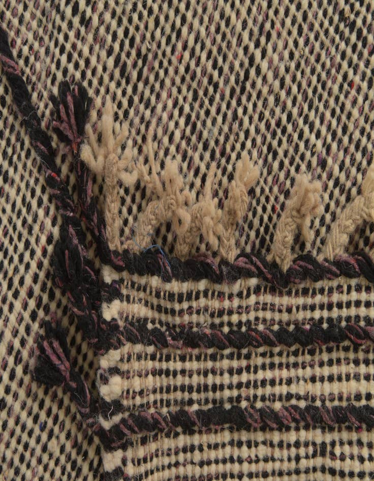 Detail image of  9' 7 x 13' 4  Hand Knotted Moroccan Wool Rug