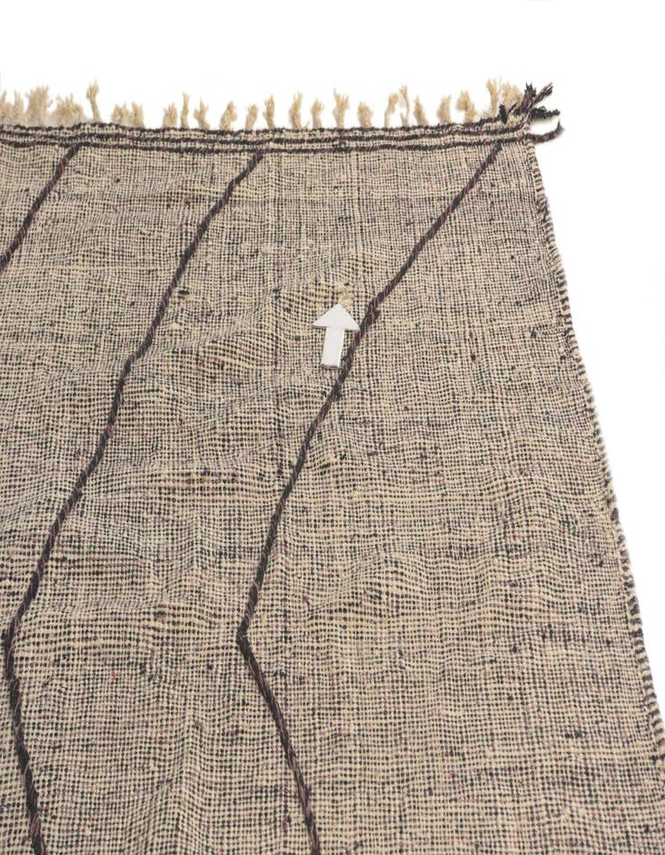 Detail image of  9' 7 x 13' 4  Hand Knotted Moroccan Wool Rug