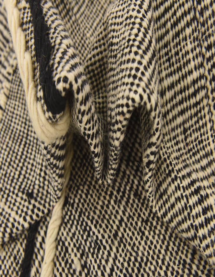 Detail image of  6' 4 x 10' 4  Hand Knotted Moroccan Wool Rug