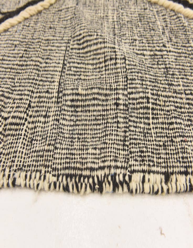 Detail image of  6' 4 x 10' 4  Hand Knotted Moroccan Wool Rug