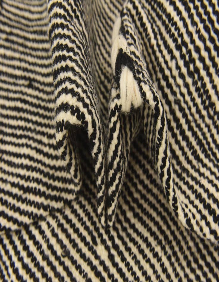 Detail image of  7' 6 x 10' 1  Hand Knotted Moroccan Wool Rug