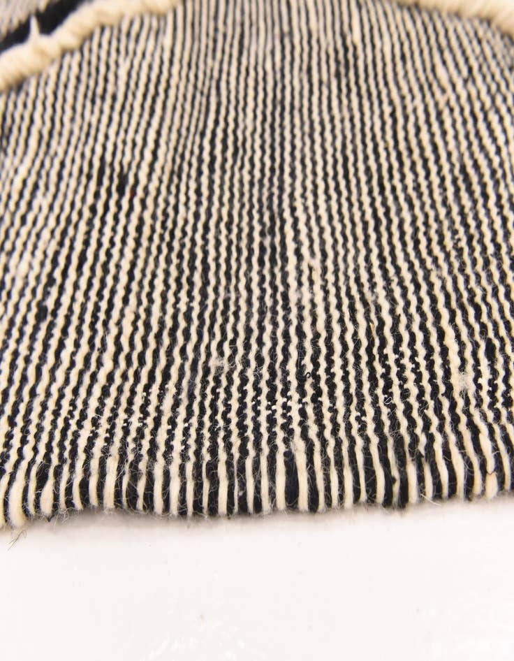 Detail image of  6' x 9' 10  Hand Knotted Moroccan Wool Rug