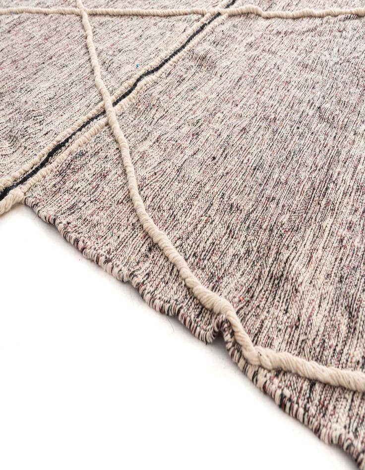 Detail image of  10' x 13' 3  Hand Knotted Moroccan Wool Rug