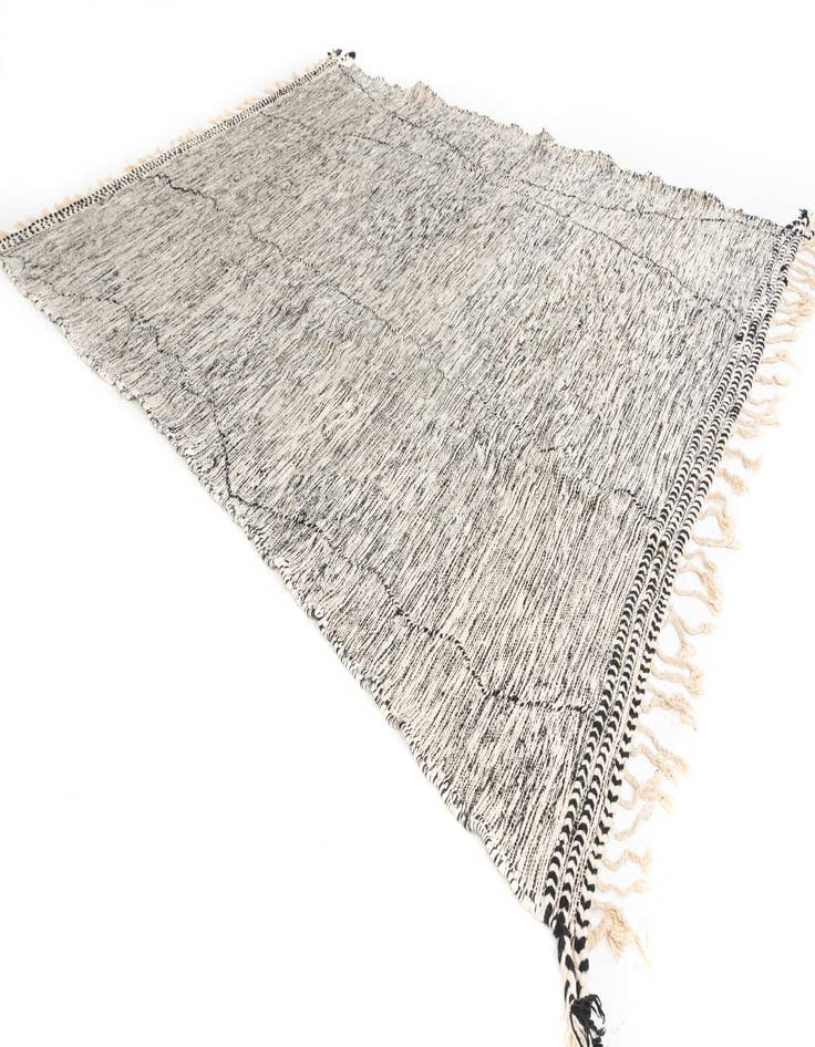 Detail image of  9' 6 x 12' 9  Hand Knotted Moroccan Wool Rug