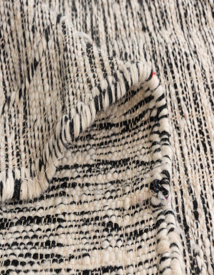 Detail image of  9' 6 x 12' 9  Hand Knotted Moroccan Wool Rug
