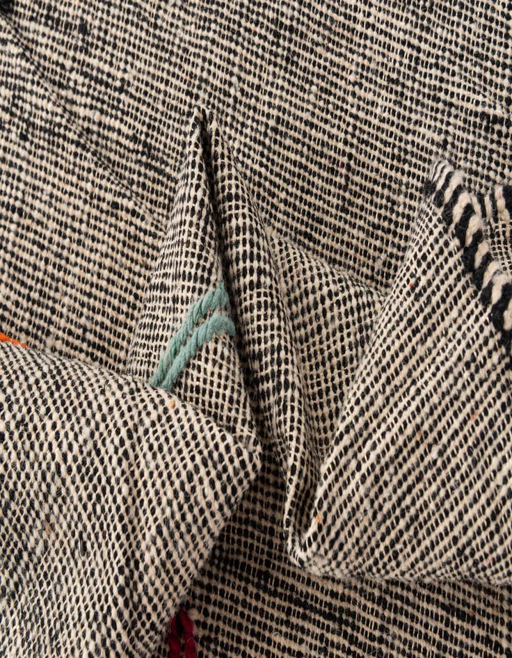 Detail image of  8' x 11' 6  Hand Knotted Moroccan Wool Rug