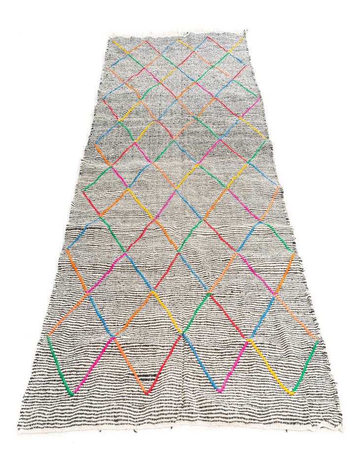 Detail image of  5' x 8' 2  Hand Knotted Moroccan Wool Rug