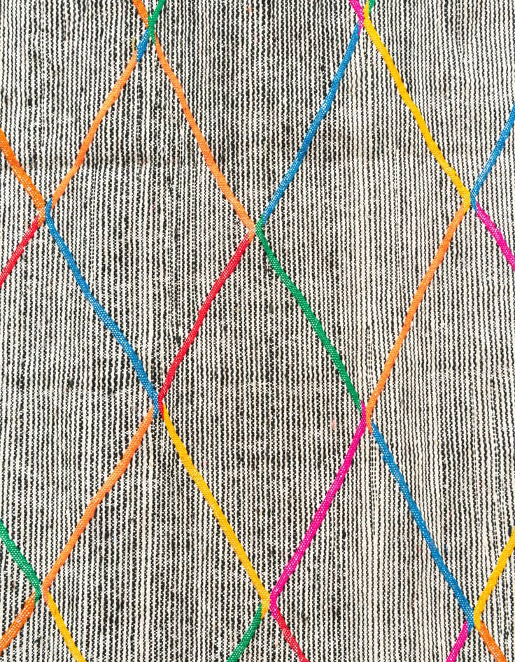 Detail image of  5' x 8' 2  Hand Knotted Moroccan Wool Rug