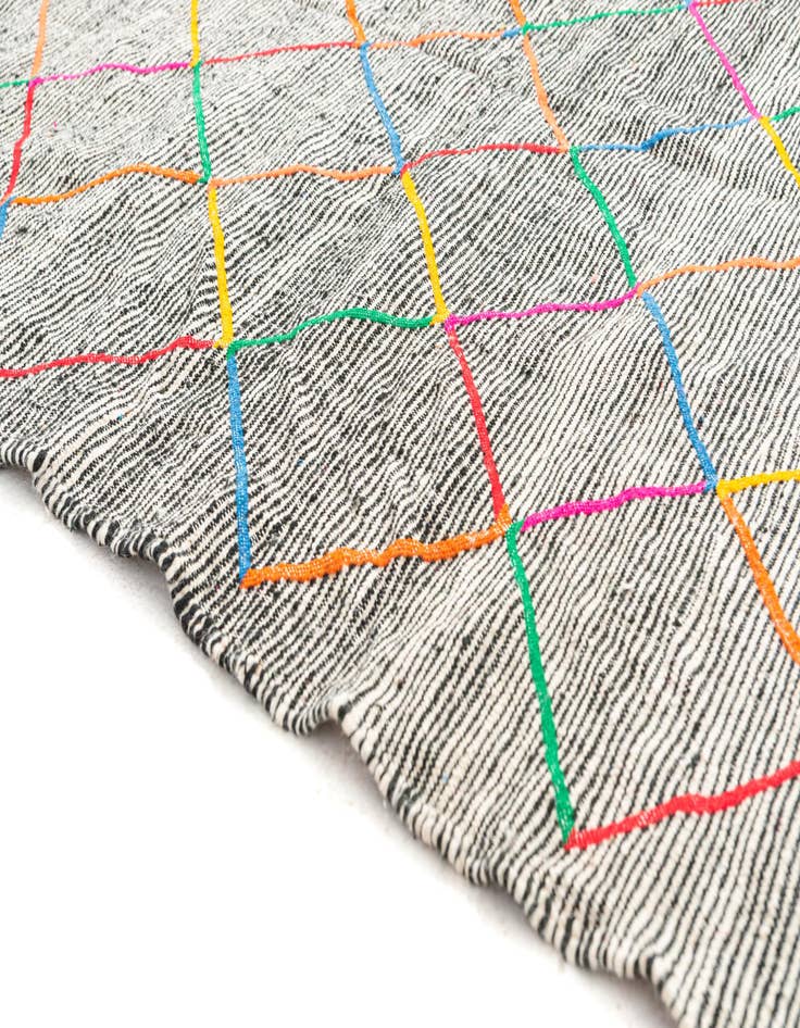 Detail image of  5' x 8' 2  Hand Knotted Moroccan Wool Rug