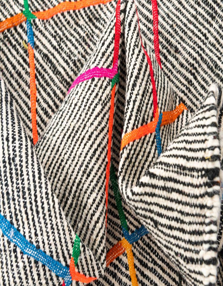 Detail image of  5' x 8' 2  Hand Knotted Moroccan Wool Rug