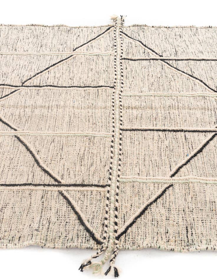 Detail image of  5' x 8' 3  Hand Knotted Moroccan Wool Rug