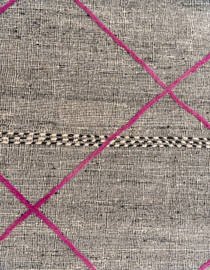 Detail image of  7' 9 x 11' 4  Hand Knotted Moroccan Wool Rug