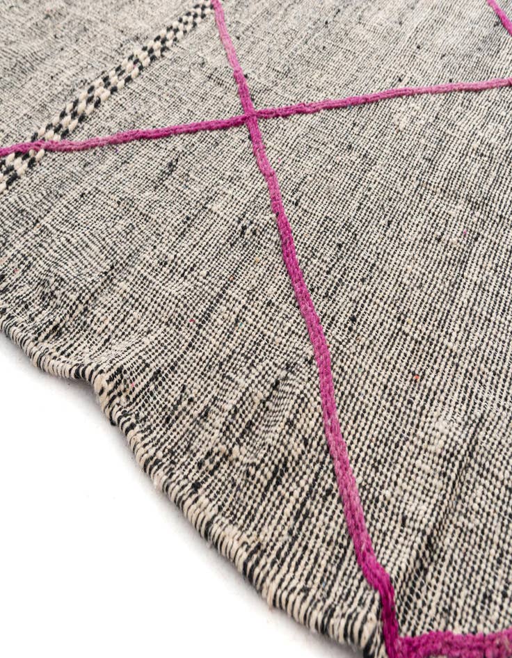 Detail image of  7' 9 x 11' 4  Hand Knotted Moroccan Wool Rug