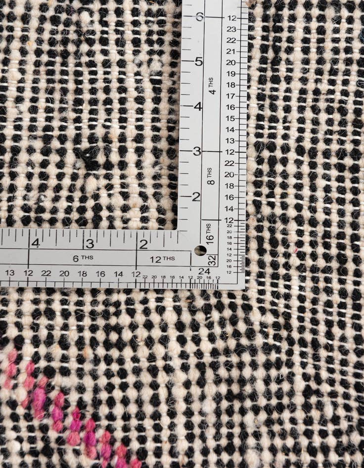 Detail image of  7' 9 x 11' 4  Hand Knotted Moroccan Wool Rug