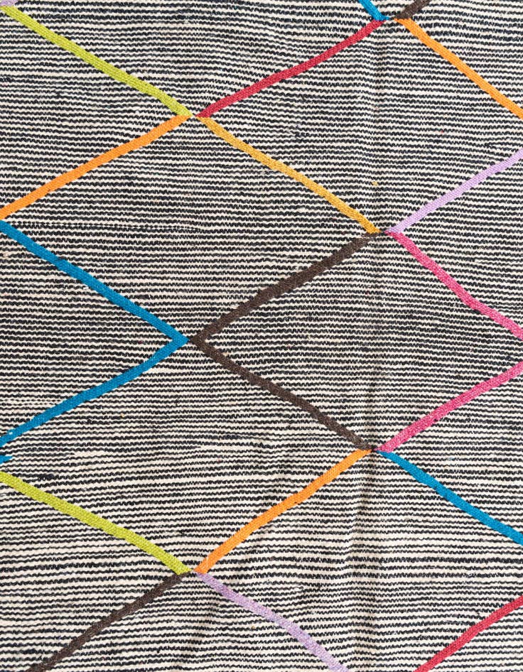 Detail image of  5' x 9' 2  Hand Knotted Moroccan Wool Rug