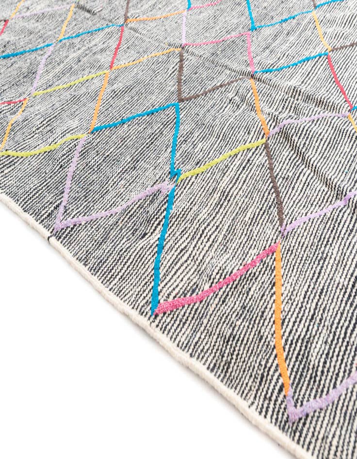 Detail image of  5' x 9' 2  Hand Knotted Moroccan Wool Rug