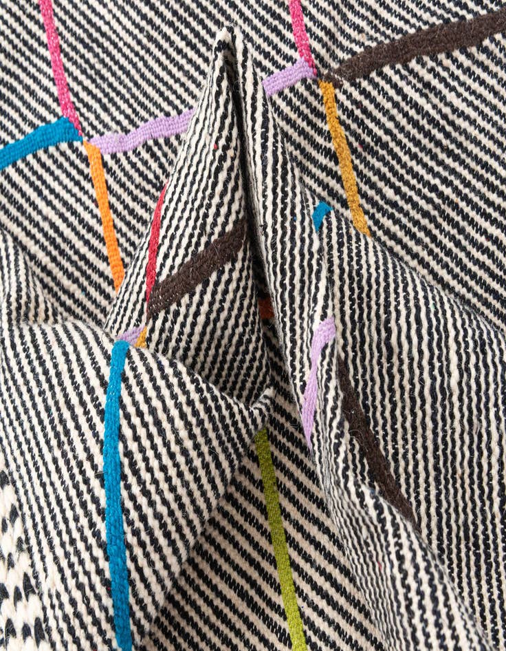 Detail image of  5' x 9' 2  Hand Knotted Moroccan Wool Rug