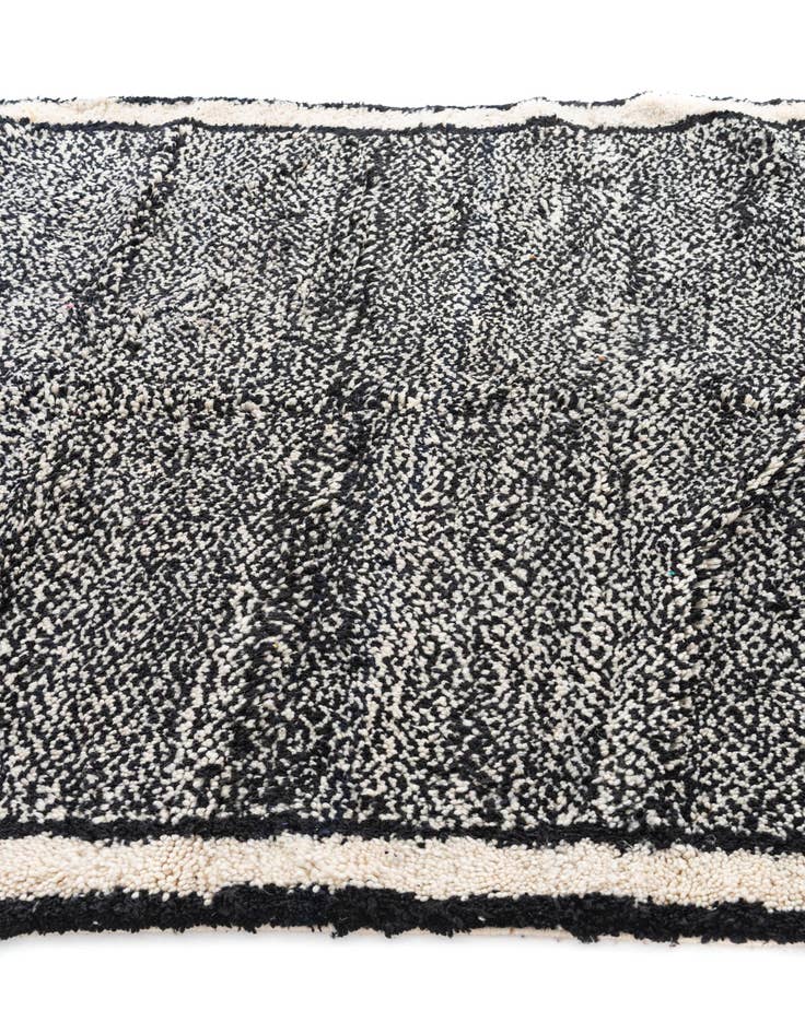 Detail image of  5' 2 x 9'  Hand Knotted Moroccan Wool Rug