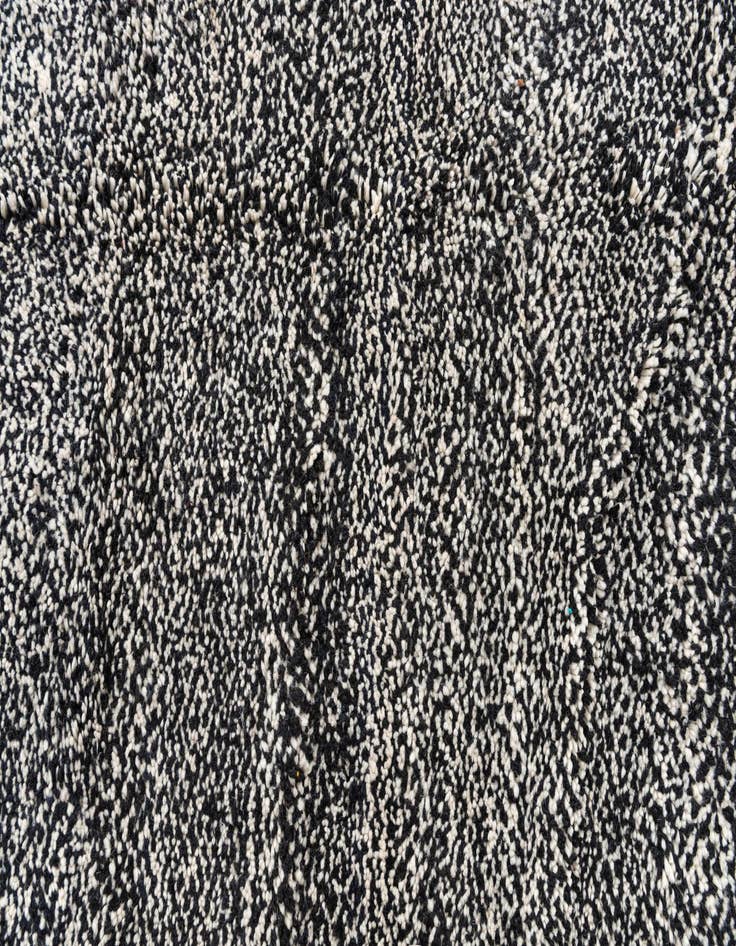 Detail image of  5' 2 x 9'  Hand Knotted Moroccan Wool Rug