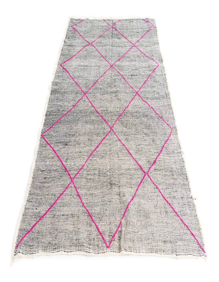 Detail image of  5' x 7' 8  Hand Knotted Moroccan Wool Rug