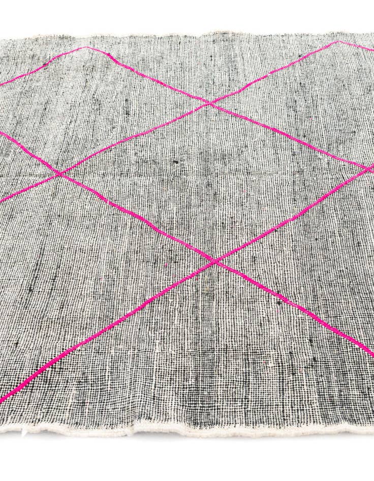 Detail image of  5' x 7' 8  Hand Knotted Moroccan Wool Rug