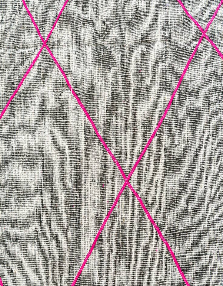 Detail image of  5' x 7' 8  Hand Knotted Moroccan Wool Rug