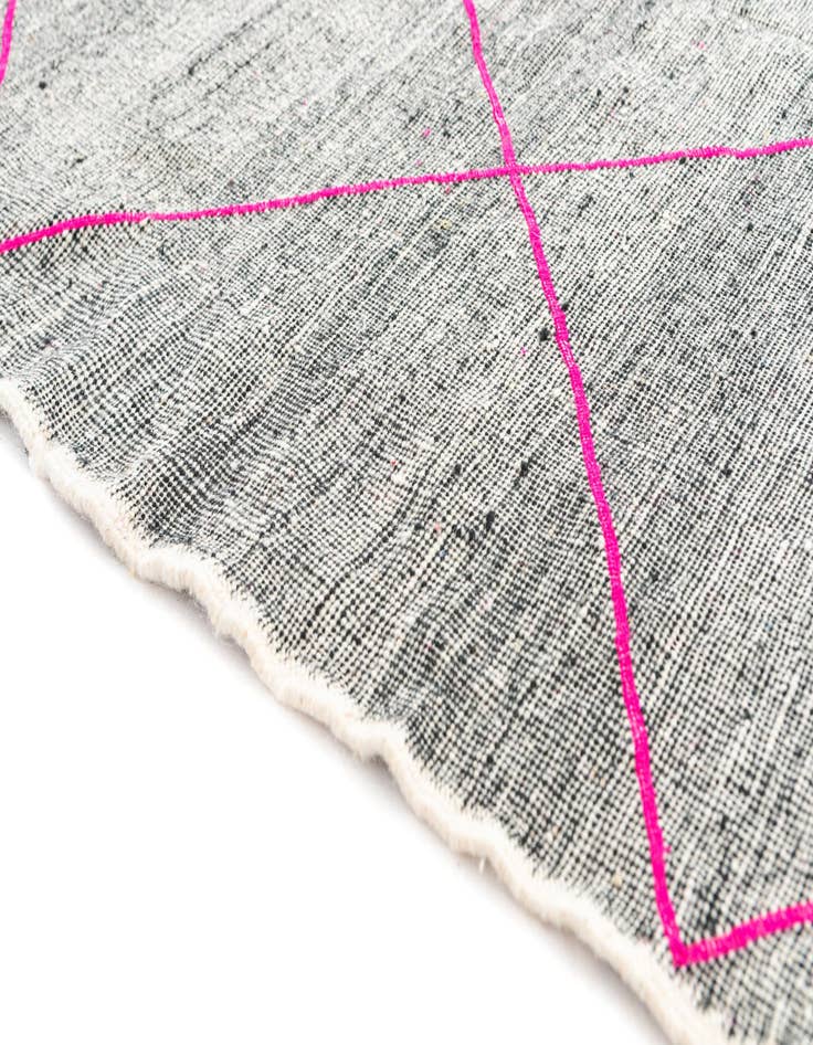 Detail image of  5' x 7' 8  Hand Knotted Moroccan Wool Rug