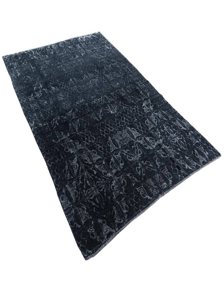 Detail image of  6' x 9'  Hand Knotted Moroccan Rug