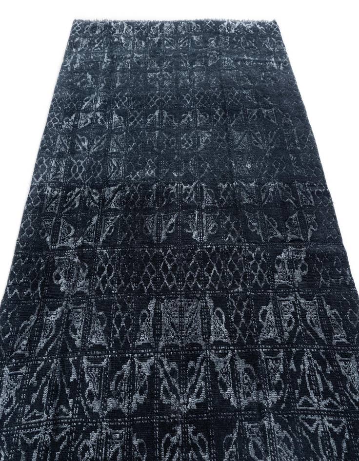 Detail image of  6' x 9'  Hand Knotted Moroccan Rug