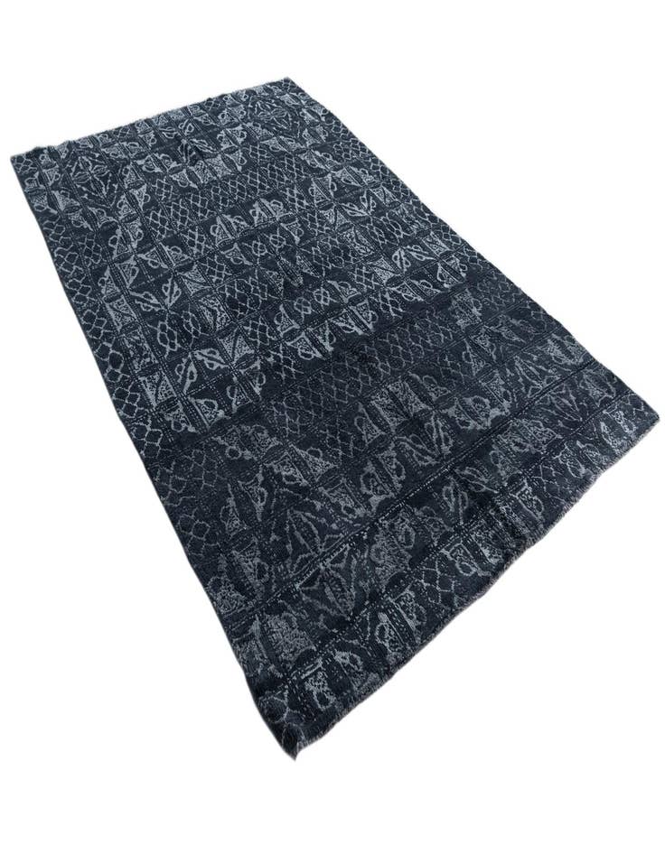 Detail image of  5' 10 x 8' 10  Hand Knotted Moroccan Rug