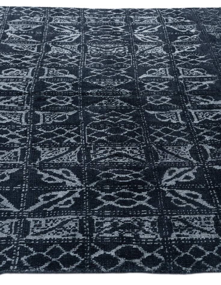 Detail image of  5' 10 x 8' 10  Hand Knotted Moroccan Rug