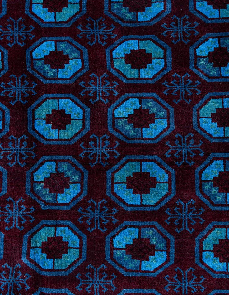 Detail image of  8' 2 x 10' 1  Hand Knotted Moroccan Wool Rug