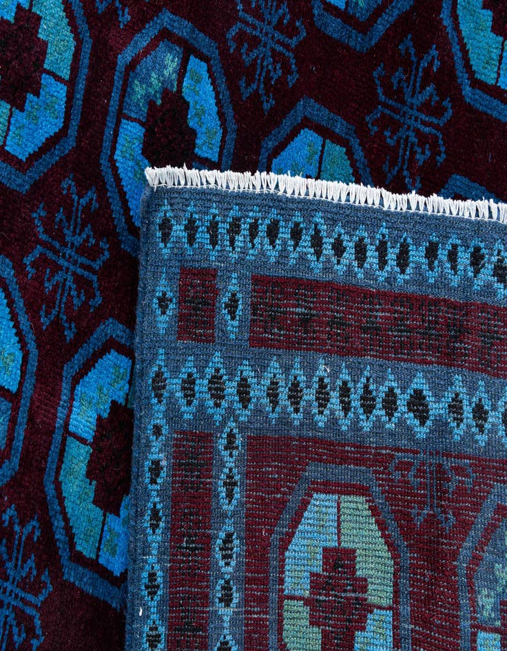 Detail image of  8' 2 x 10' 1  Hand Knotted Moroccan Wool Rug