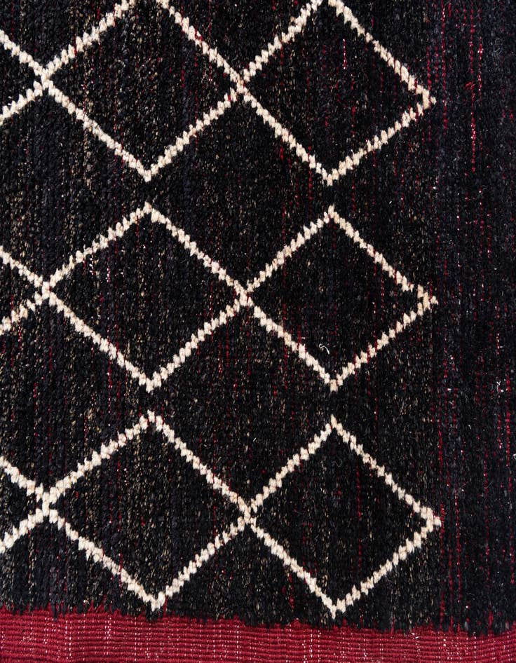 Detail image of  8' 7 x 10' 3  Hand Knotted Moroccan Wool Rug