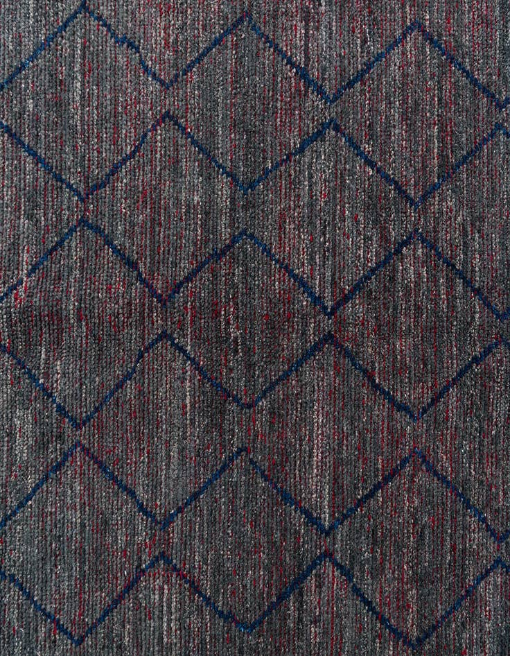Detail image of  10' 4 x 14' 4  Hand Knotted Moroccan Wool Rug