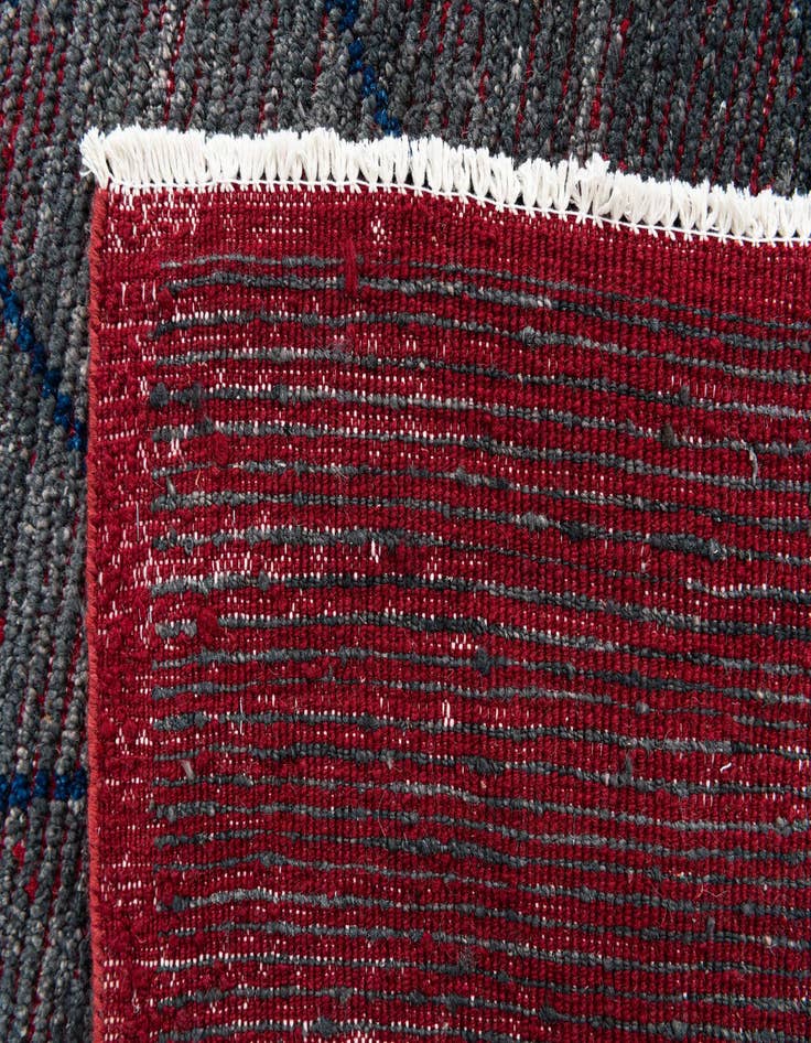 Detail image of  10' 4 x 14' 4  Hand Knotted Moroccan Wool Rug