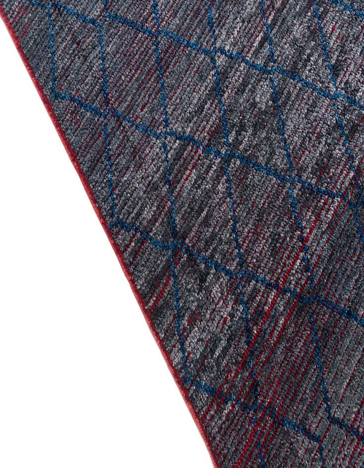 Detail image of  8' 5 x 10' 6  Hand Knotted Moroccan Wool Rug