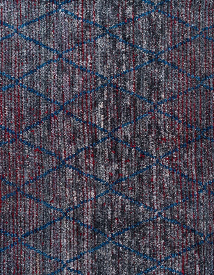 Detail image of  8' 5 x 10' 6  Hand Knotted Moroccan Wool Rug