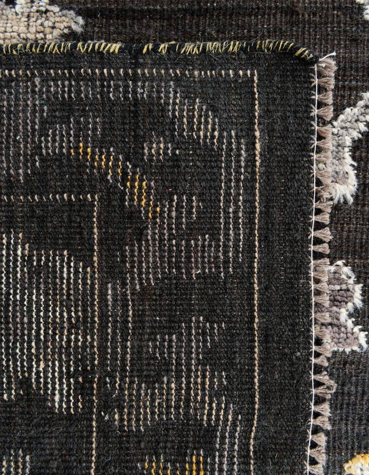 Detail image of  8' x 10' 3  Hand Knotted Moroccan Wool Rug