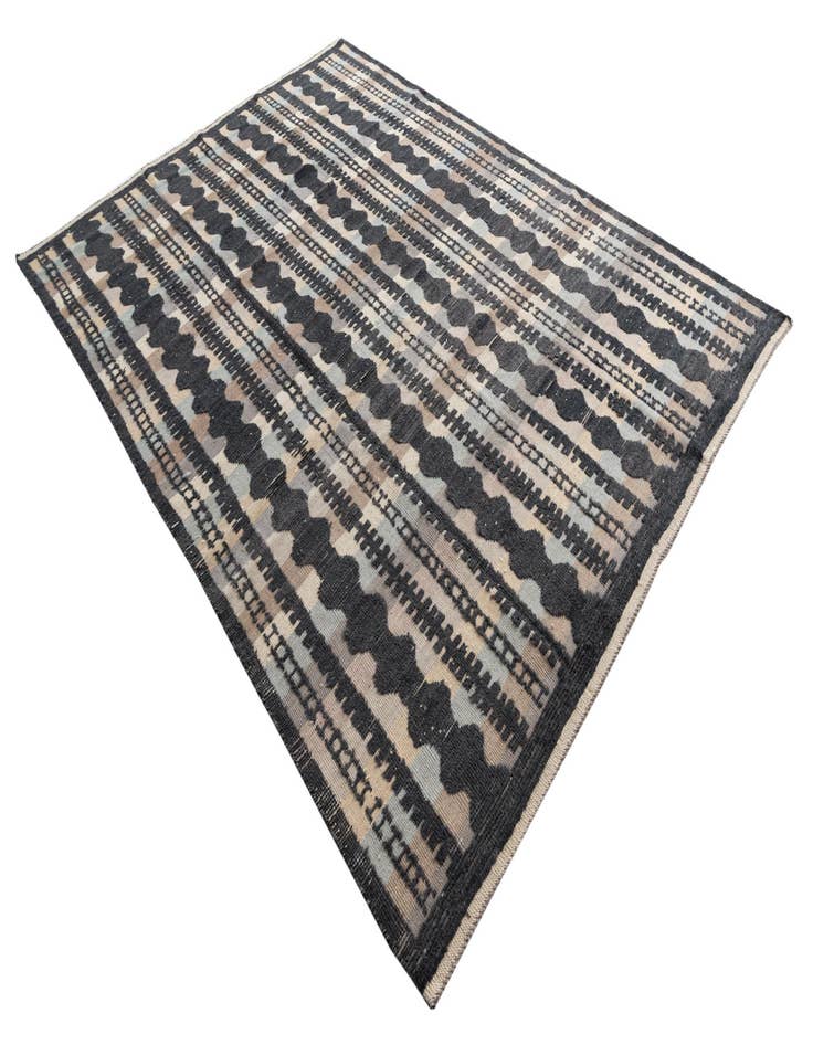 Detail image of  7' 9 x 10' 6  Hand Knotted Moroccan Wool Rug