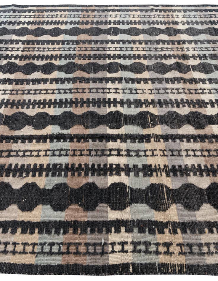 Detail image of  7' 9 x 10' 6  Hand Knotted Moroccan Wool Rug