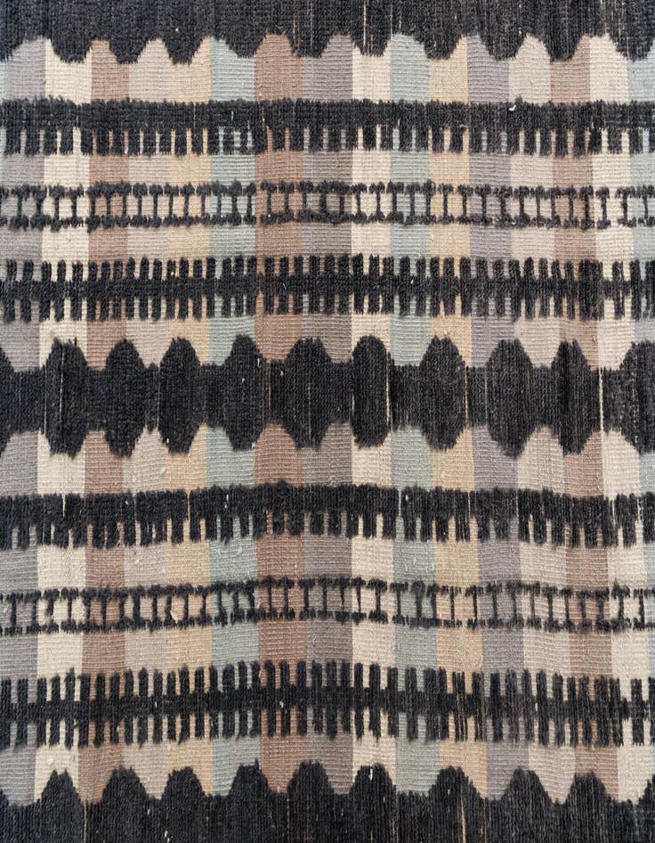 Detail image of  7' 9 x 10' 6  Hand Knotted Moroccan Wool Rug
