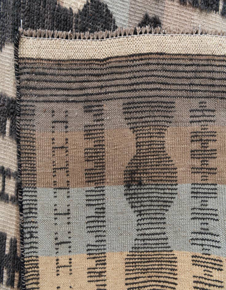 Detail image of  7' 9 x 10' 6  Hand Knotted Moroccan Wool Rug